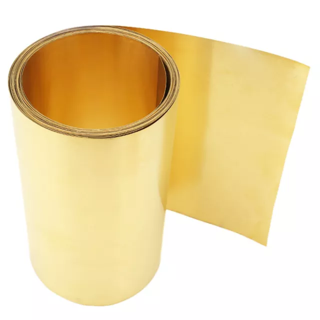 Brass Sheet Brass Foil Brass Tape 0.01mm - 1mm Thickness Multiple Size Available