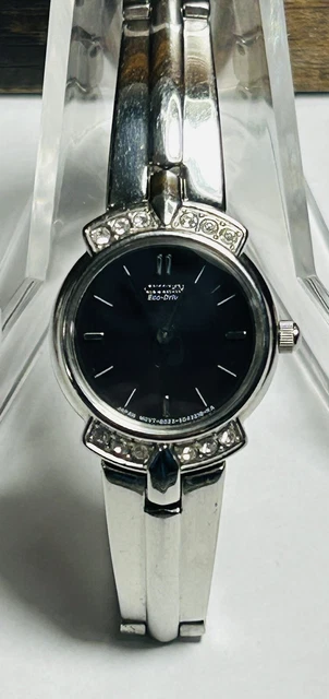 Q&Q Orologio Donna Analogico Argento - Quadrante Nero - Vetro Minerale, Movimento Al Quarzo, Impermeabile 30m - Modello QB99J208Y - 4