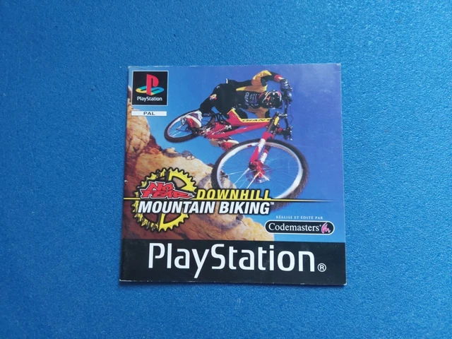 NO FEAR DOWNHILL MOUNTAIN BIKING PS1 SONY PLAYSTATION 1 EN BOITE PAL FR
