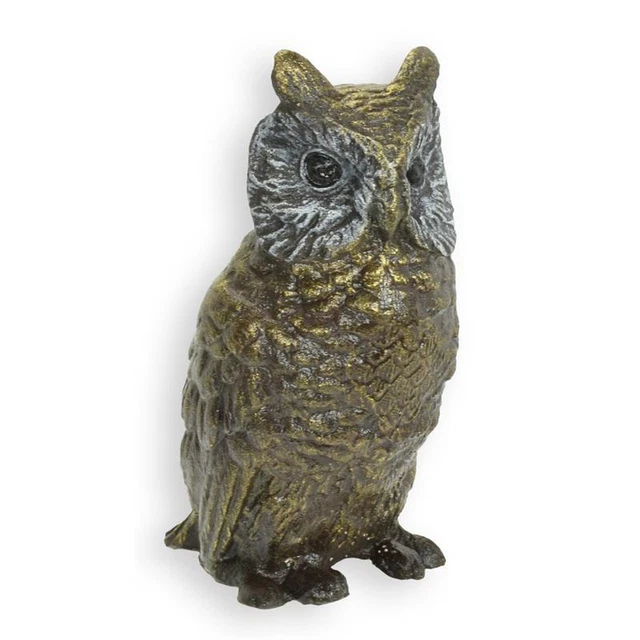 Una Buhos Escultura de Bronce ND-41