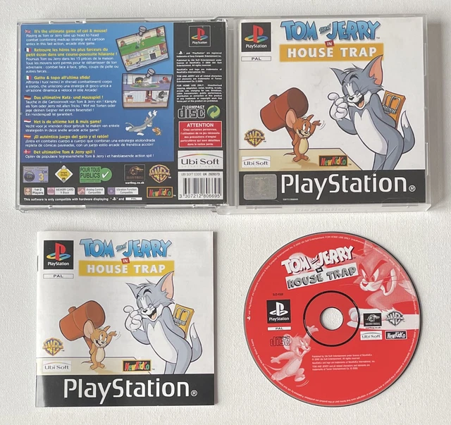 TOM & JERRY In House Trap PS1 Playstation Game £24.99 PicClick UK