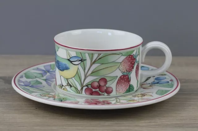 Villeroy & Boch V&B Catalina Teetasse mit Untertasse / Unterteller / Untere