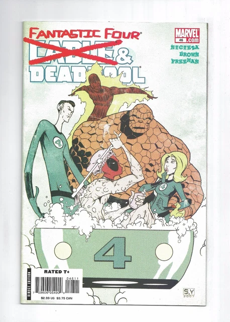 CABLE & DEADPOOL #46 SKOTTIE YOUNG Fantastic Four  9.4 NM, Marvel