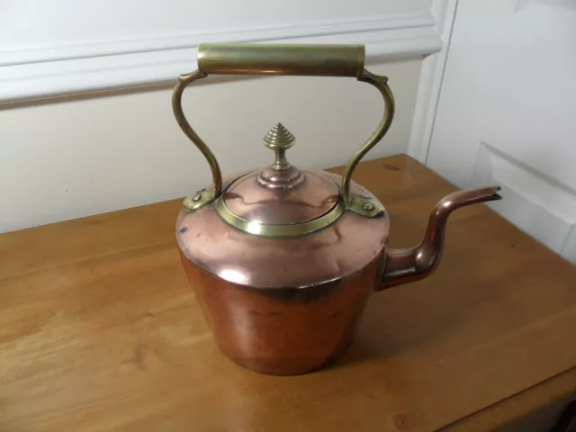 Vintage - Antique ? Copper & Brass Kettle