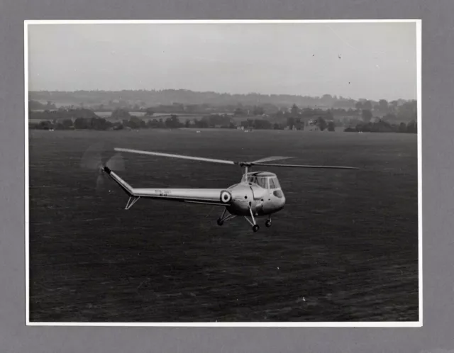 Saunders Roe Skeeter Hubschrauber Saro Grosse Original Hersteller Foto H59.G