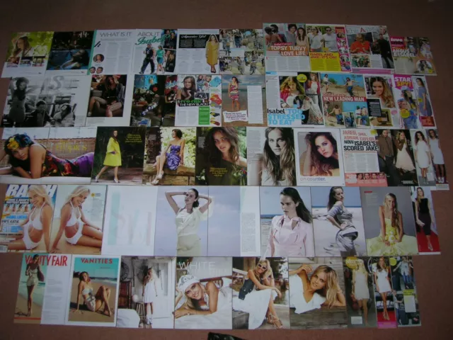 125+ ISABEL LUCAS Magazine Clippings