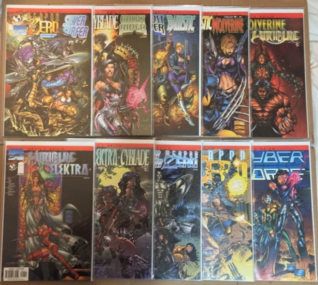 Devils Reign #1-8 + Interludes (NM)-(NM/M) Complete Set Image Marvel comics 1997