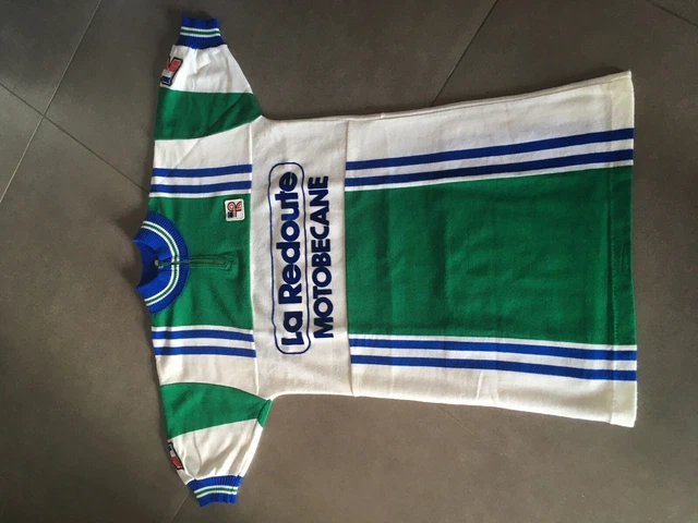 Maillot Cycliste Vintage Kopa La Redoute Motobécane Années 80 - Acrylique XXL
