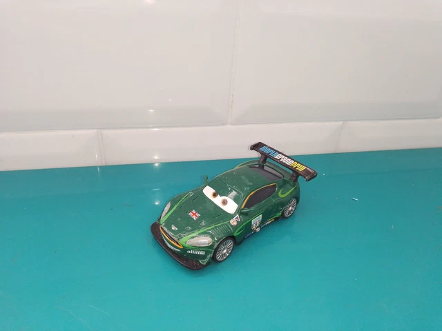 BAC4 Voiture en métal Nigel gearsley Mattel Cars Disney Pixar