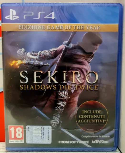 Sekiro Shadows Die Twice Ps4 Playstation 4 Action Rpg Edizione Goty Italiana New