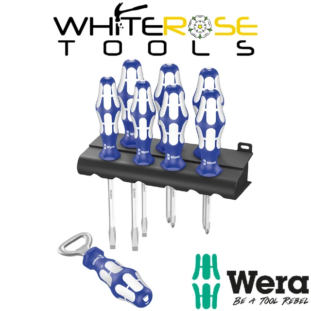 Wera Limited Edition Sports England Bottle Opener – Red & White Kraftform, Stainless Steel