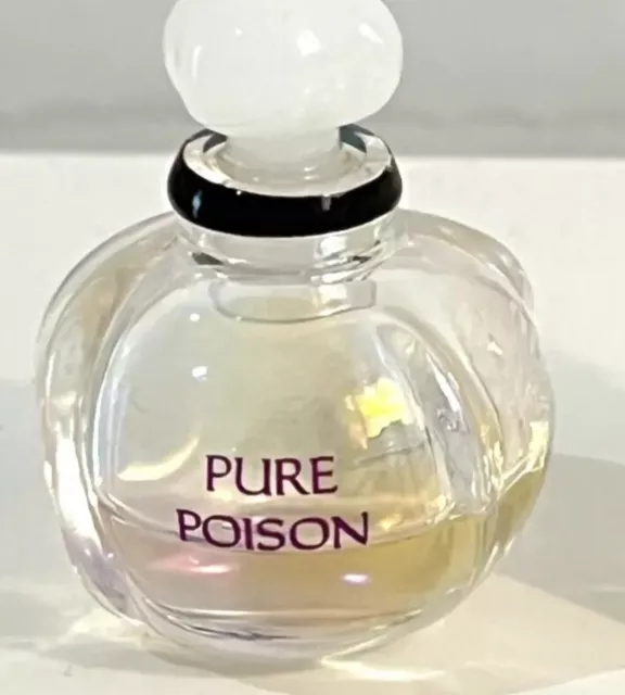 CHRISTIAN DIOR Pure Poison Eau De Parfum Perfume Rare 2005 5 ml Mini Bottle