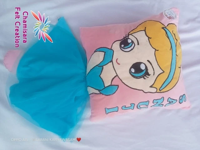 lindo bebé niña niño ropa de cama suave decoración creativa muñeca dormitorio almohada juguete