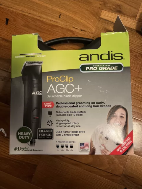 Andis- ProClip AGC- Pet Clipper Grooming Kit w/ Storage Case- BRAND NEW-