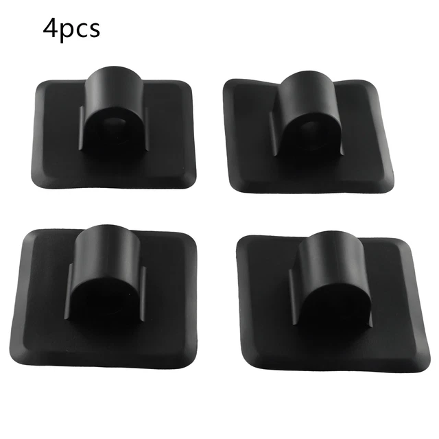 Lot De 2 Clips De Support Moteur Pour Kayak Et Canoë – Plastique Noir, 9,7 X 9,4 Cm