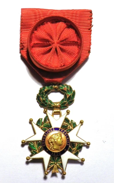 Médaille de l'Ordre de la Légion d'Honneur Chevalier- Aviso Médailles Médaille de l'Ordre de la Légion d'Honneur Chevalier- Aviso Médailles