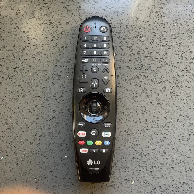 Telecomando universale per smart TV LG AKB75855501 MR19BA MR20GA MR21GA MR22GA MR23GA con puntatore e comando vocale | Leroy Merlin Telecomando universale per smart TV LG AKB75855501 MR19BA MR20GA MR21GA MR22GA MR23GA con puntatore e comando vocale | Leroy Merlin