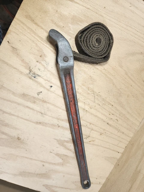 RIDGID No. 5 Strap Wrench 18" - U.S.A.