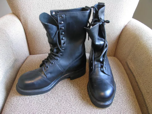 VINTAGE BILTRITE ANSI Z41.1-1991/75 Steel Toe Military Boots Mens Size ...