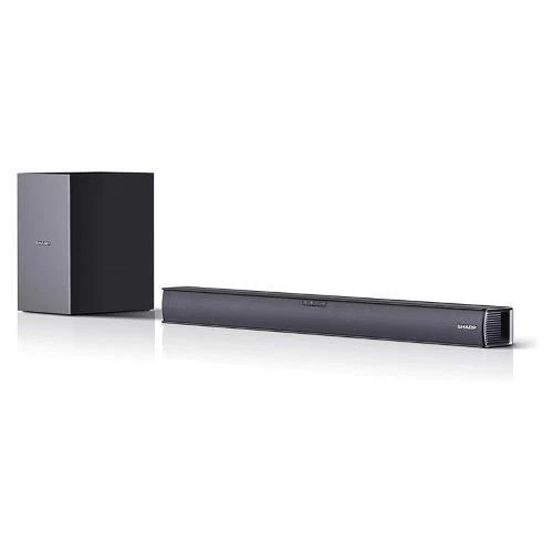 Sharp Slim Soundbar 2.1 Cancali Subwoofer Wireles 160 W Nero