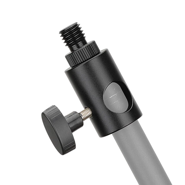 Cabezal de soporte de luz CAMVATE 16 mm con tornillo de hilo macho M12 para soporte de luz/caña