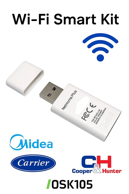 MIDEA NETHOME PLUS EU OSK105 Wi Fi Wifi Smart Kit Per Sistema Split MIDEA NETHOME PLUS EU OSK105 Wi Fi Wifi Smart Kit Per Sistema Split