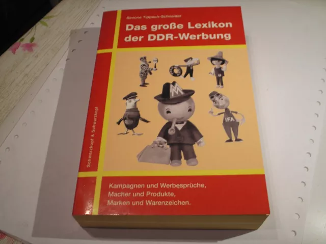 Das Große Lexikon der DDR - Werbung Vintage Rar