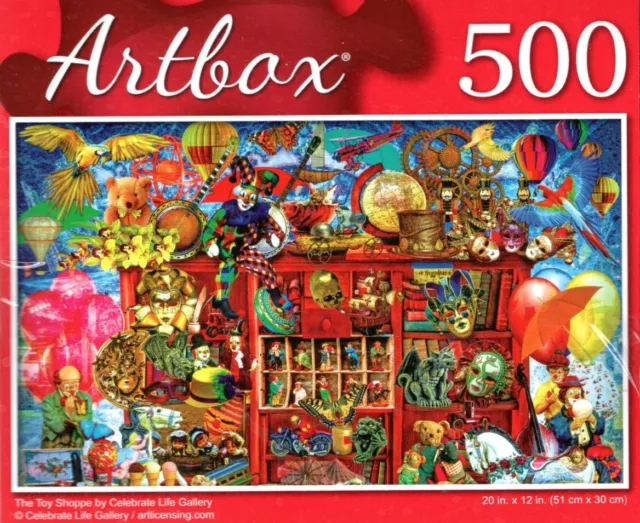 The Toy Shoppe by Celebrate Life Gallery - 500 Pieces Jigsaw Puzzle