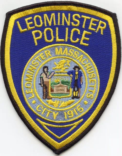 Leominster Massachusetts Ma Police Patch