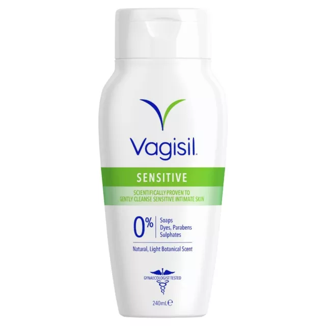Vagisil Daily Intimate Wash Sensitive 240mL Gently Cleanses Intimate Skin