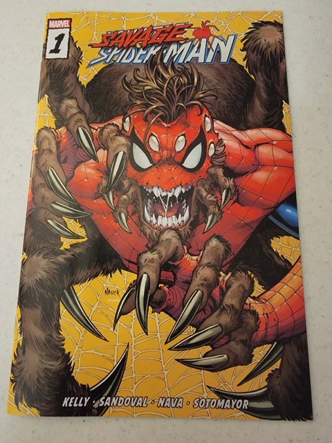Savage Spider-Man 1 Wal-Mart Exclusive Todd Nauck Variant NM 2022 Marvel Comics