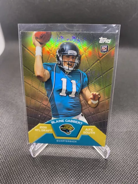 2011 Topps NFL Draft Refractors Blaine Gabbert #TMB-2 Rookie RC