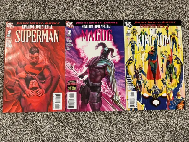 DC Comics Justice Society Of America Kingdom Come Specials Superman Magog Kingdo