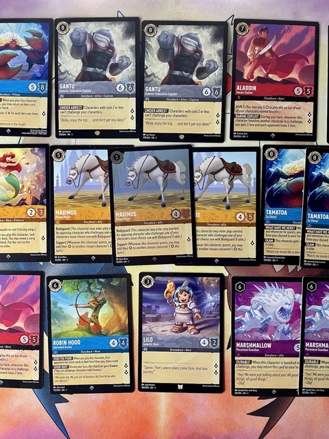 Disney’s Lorcana: The First Chapter 2023 22X Legendary & Super Rare Cards + Holo 3