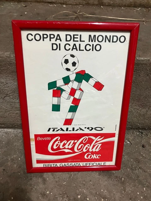 Quadretto Ciao Mondiali Italia 90 – Petit Cadre Collector Italie 90 (Lire La Description)