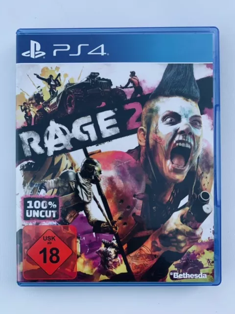 Rage 2 (2019) | Playstation 4 | PS4 Spiel | NEUWERTIG! Disk WIE GELECKT!