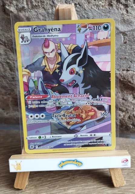 Grahyèna (Mightyena) TG09/TG30 Shiny Full Art - Ultraboost X Epée et Bouclier 10 Astres Radieux - Box of 10 Pokemon French cards Grahyèna (Mightyena) TG09/TG30 Shiny Full Art - Ultraboost X Epée et Bouclier 10 Astres Radieux - Box of 10 Pokemon French cards