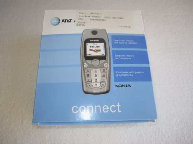 Vintage Nokia 3560 Phone w/Charger Battery & Packaging - For Collectors