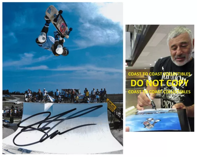 Steve Caballero legendary skateboarder signed 8x10 Photo proof COA autographed