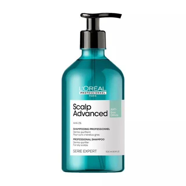 Shampoo Purifiant Peau L'Oreal Serie Expert Scalp Advanced Anti-oiliness 500ml