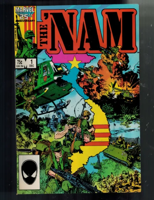 The Nam 1 (Marvel) 1st Print Michael Golden Art VF+ or Better 5x Investor Lot L1