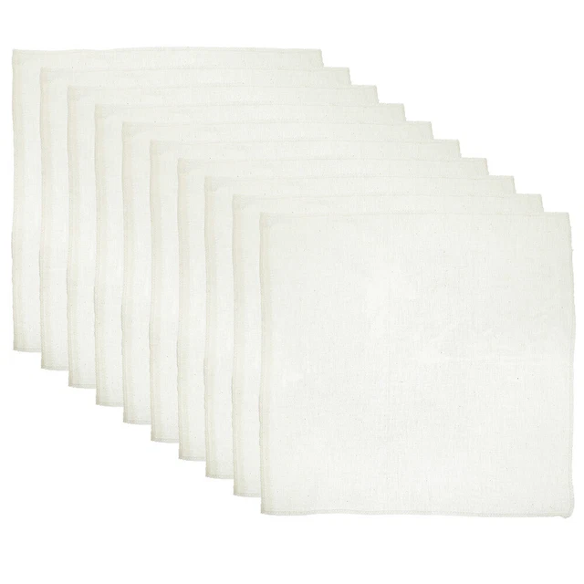 10 Pcs Cotton Cheese Bag Gauze Raclette Percolator Coffee Filters Nut