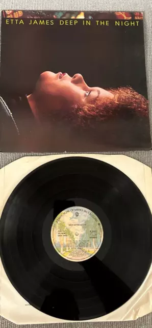 Etta James Deep In The Night LP Nr Mint WB K56492 1978 Stereo Vinyl