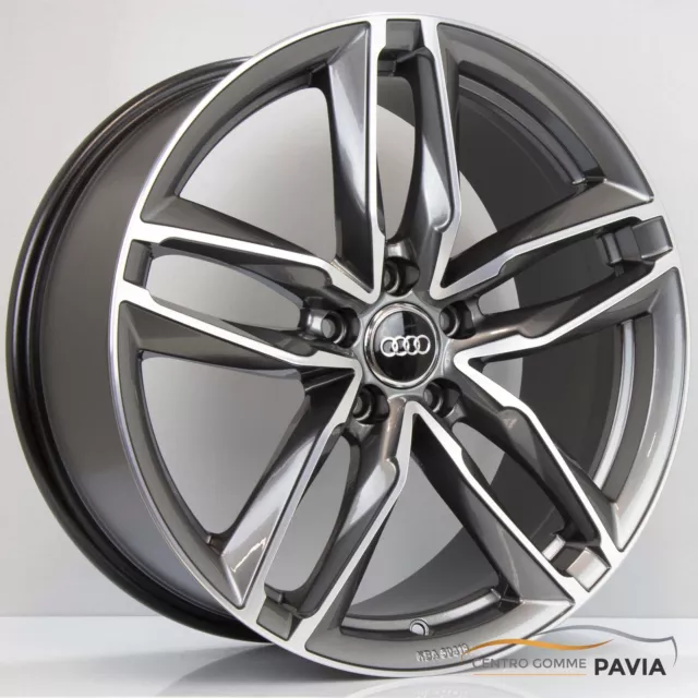 Roues en Alliage 18 Pour Audi A3 A4 A6 A8 Tt Q2 Q3 VW T-Roc Tiguan Passat