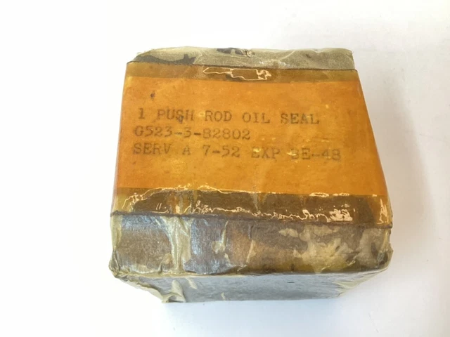 OEM NOS Harley Davidson Push Rod Oil Seal G523-3-82802 Flathead 45 Servicar
