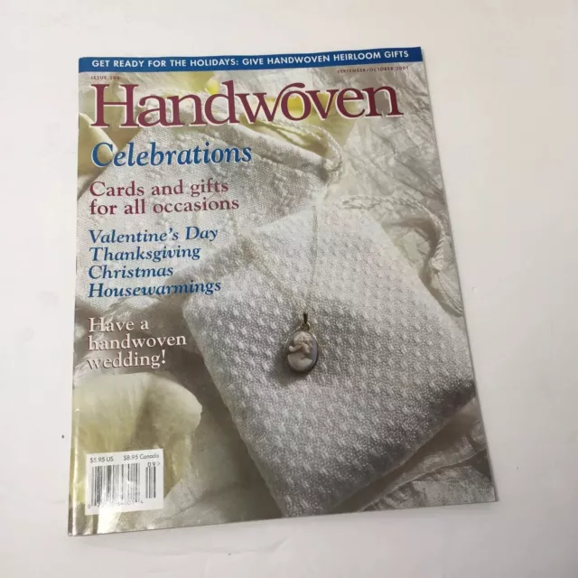 Handwoven Magazine September/ October 2001 Celebrations Wedding