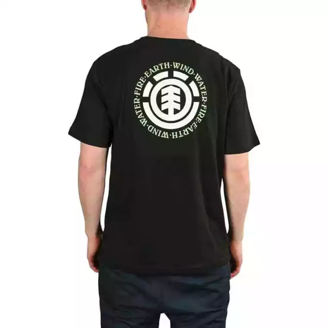 Element Seal BP S/S T-Shirt - Flint noir