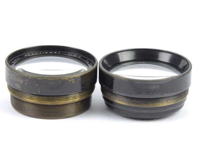 Hermagis Paris Anastigmat 4.5/170mm Front and Rear Optical Parts