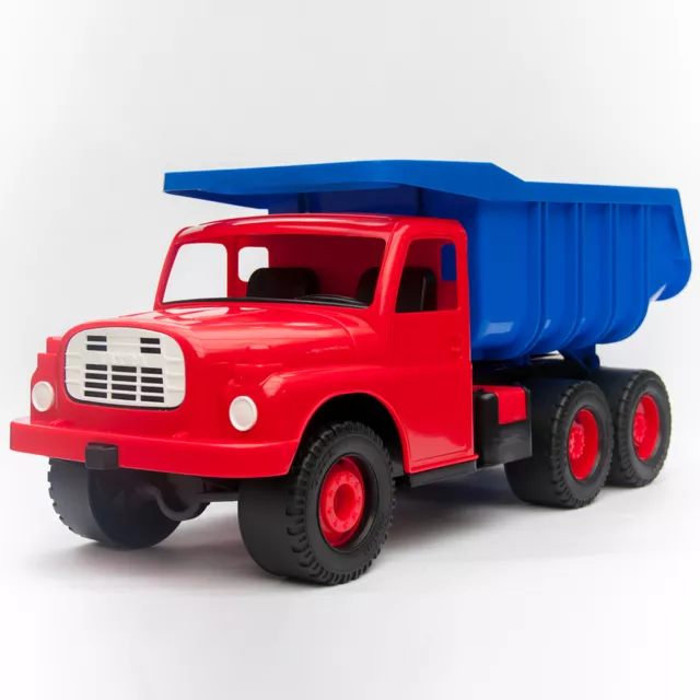 XXL Kipper TATRA 148 blau/rot 72cm 100kg - DDR Retro Spielzeug - NEU