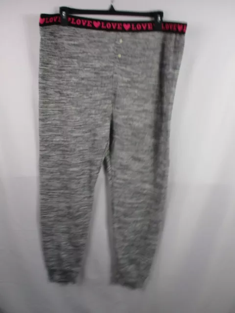 BOBBIE BROOKS WOMENS Lounge Pants 3X Gray Pull On Elastic Waist Cotton  Blend $19.99 - PicClick